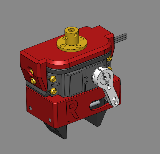 Gripper servo — mencapit benda
