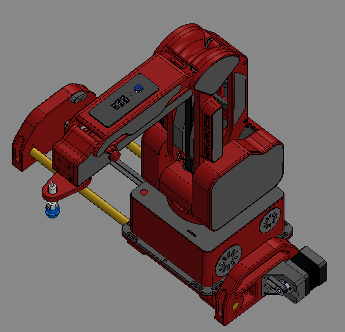 Gripper vacuum — mengangkat benda dengan hisapan